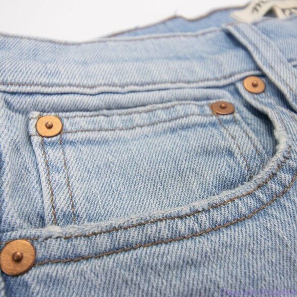 NWT Madewell The High-Rise Slim Crop Boyjean‎ Dumas Wash Ripped Edition, size 24 - Picture 4 of 16